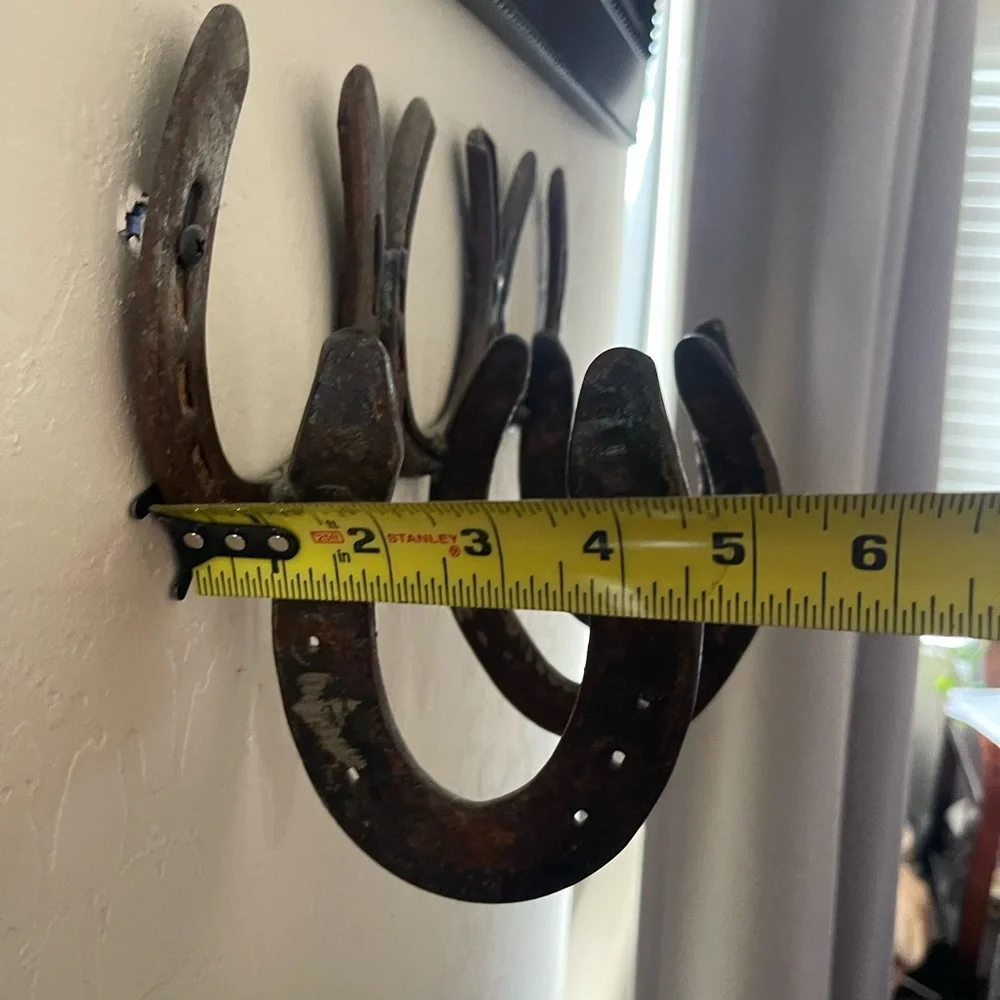 Rustic Horseshoe Wall Hook